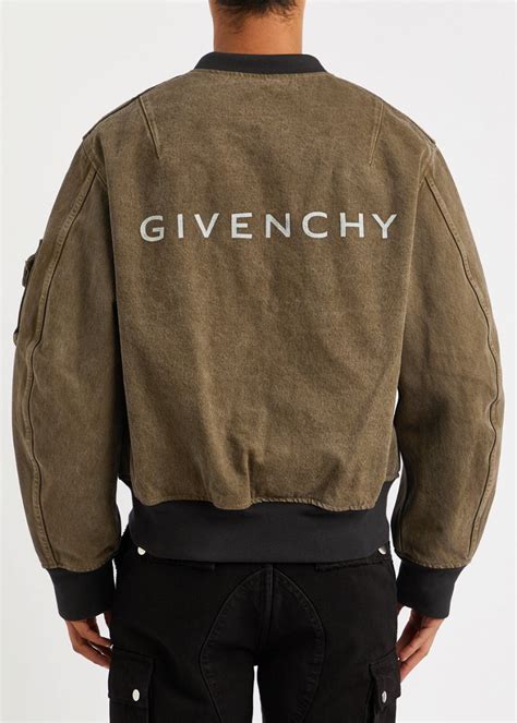 givenchy bomber jacket replica|givenchy reversible denim bomber.